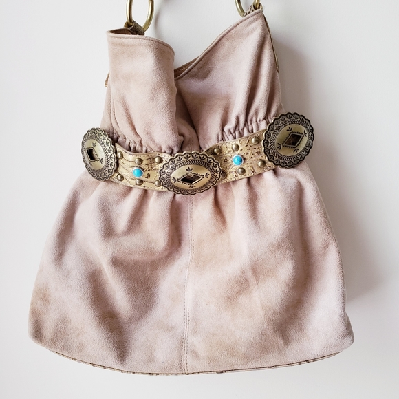 Vintage Kathy Van Zeeland Tan Shoulder Bag - Picture 3 of 16